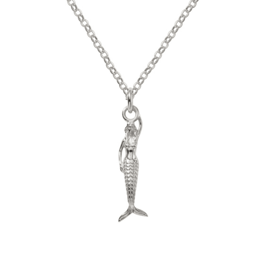 Maxi Mermaid Silver Necklace - Zennor