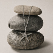 Maxi Silver Starfish Necklace