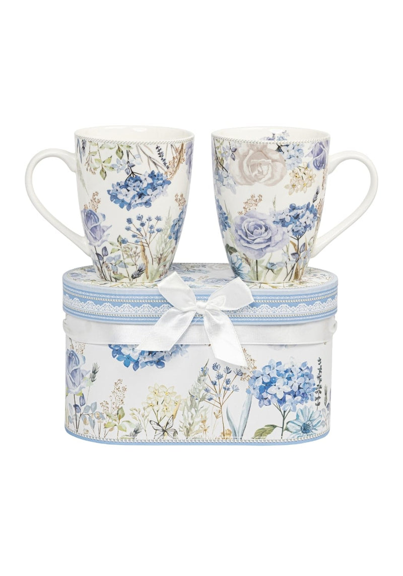 Meadow Breeze Mugs x 2 in Gift Box