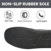 Sock Stack Men's Checked Slippers Memory Foam Cushioned Soft Lining Warm Thermal Slip-On