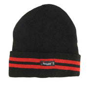Sock Stack Mens 3M Thinsulate Fleece Knitted Beanie Hat Stripe Thermal Insulation