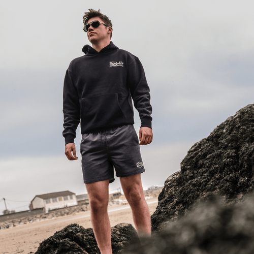 Black Surf Diamond Hoodie