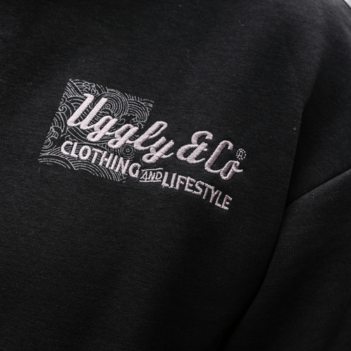 Black Surf Diamond Hoodie