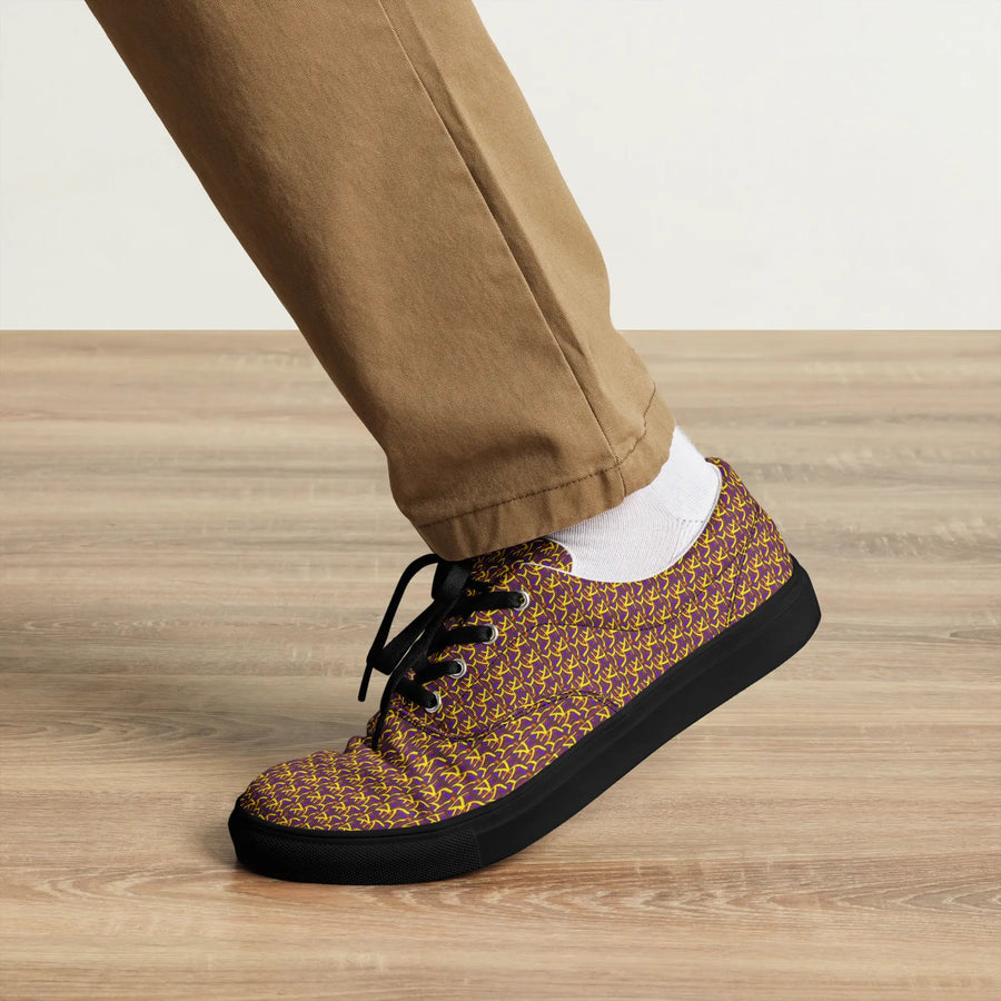 Direct Men’s lace-up canvas shoes