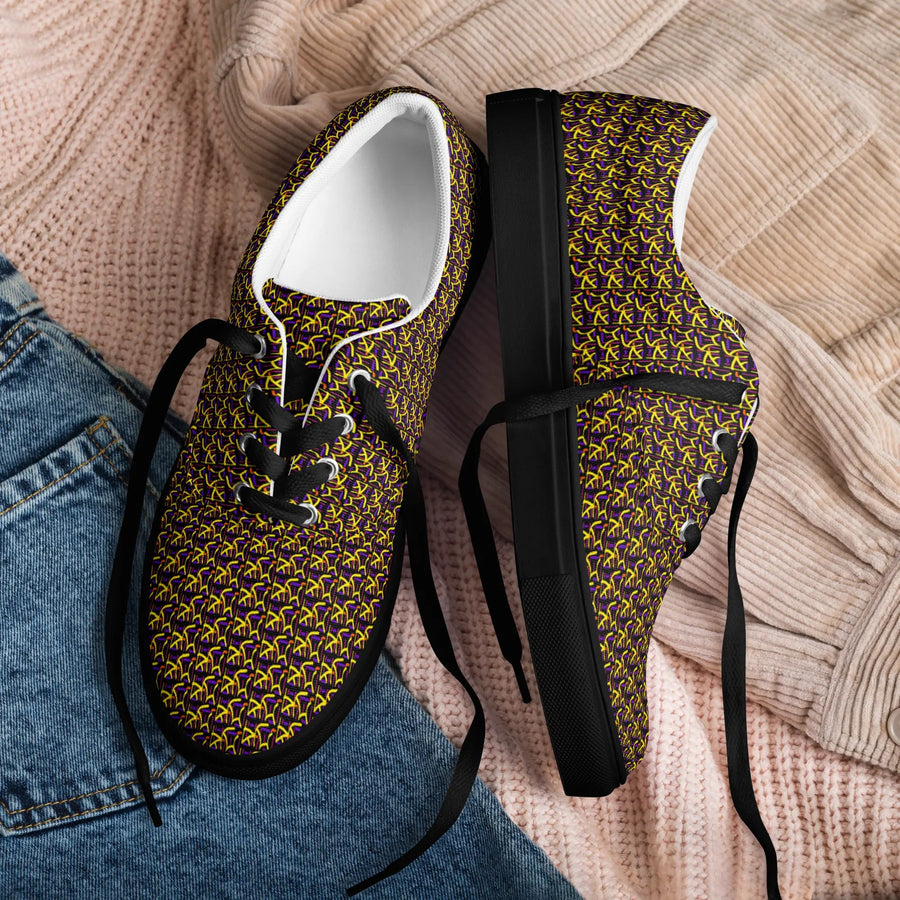 Direct Men’s lace-up canvas shoes