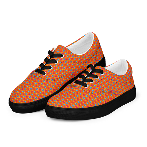 Te Amo Men’s lace-up canvas shoes