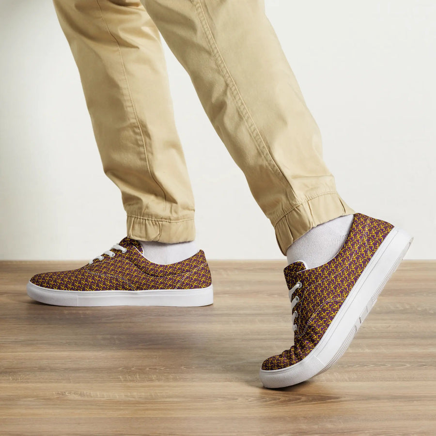 Direct Men’s lace-up canvas shoes