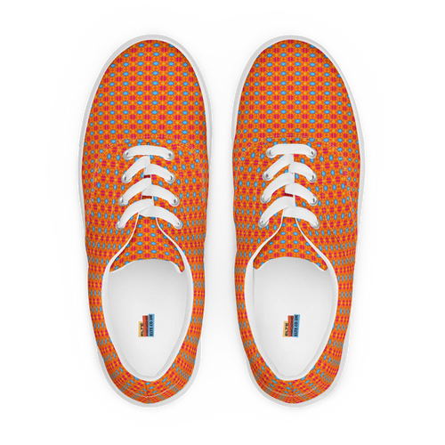 Te Amo Men’s lace-up canvas shoes