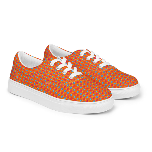 Te Amo Men’s lace-up canvas shoes