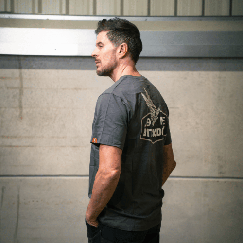 Grey Wings Tee