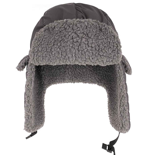 Heatwave Thermalwear Mens Ribbed Waterproof Trapper Hat With 3M Thinsulate Fleece Lining