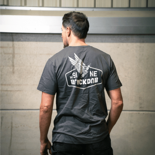 Grey Wings Tee
