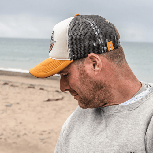 Black Dub Garage Circle Wings Trucker Hat