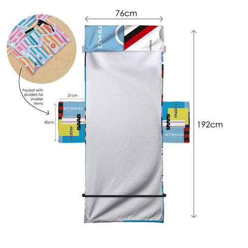 Manchester Blue - Kit Montage - Sunbed Towel