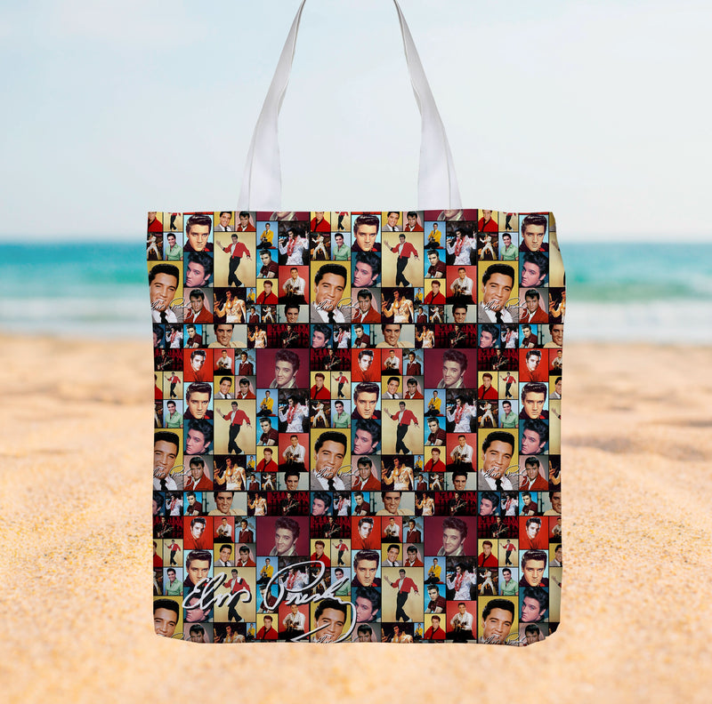 Elvis Montage - Canvas Tote bag