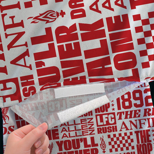 Liverpool - Word Montage - Sunbed Towel