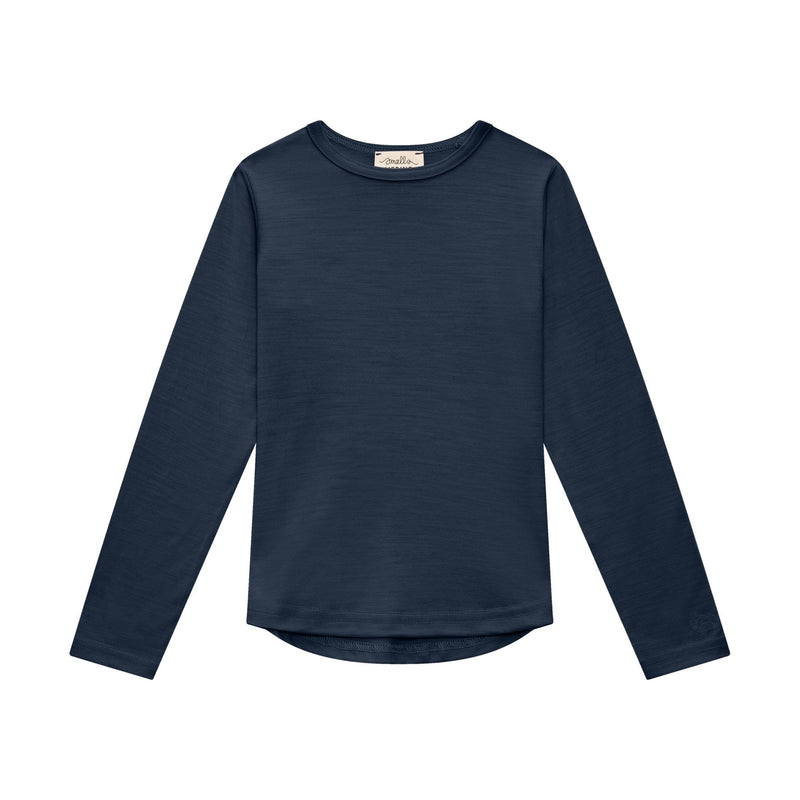 Merino Long Sleeve, French Navy