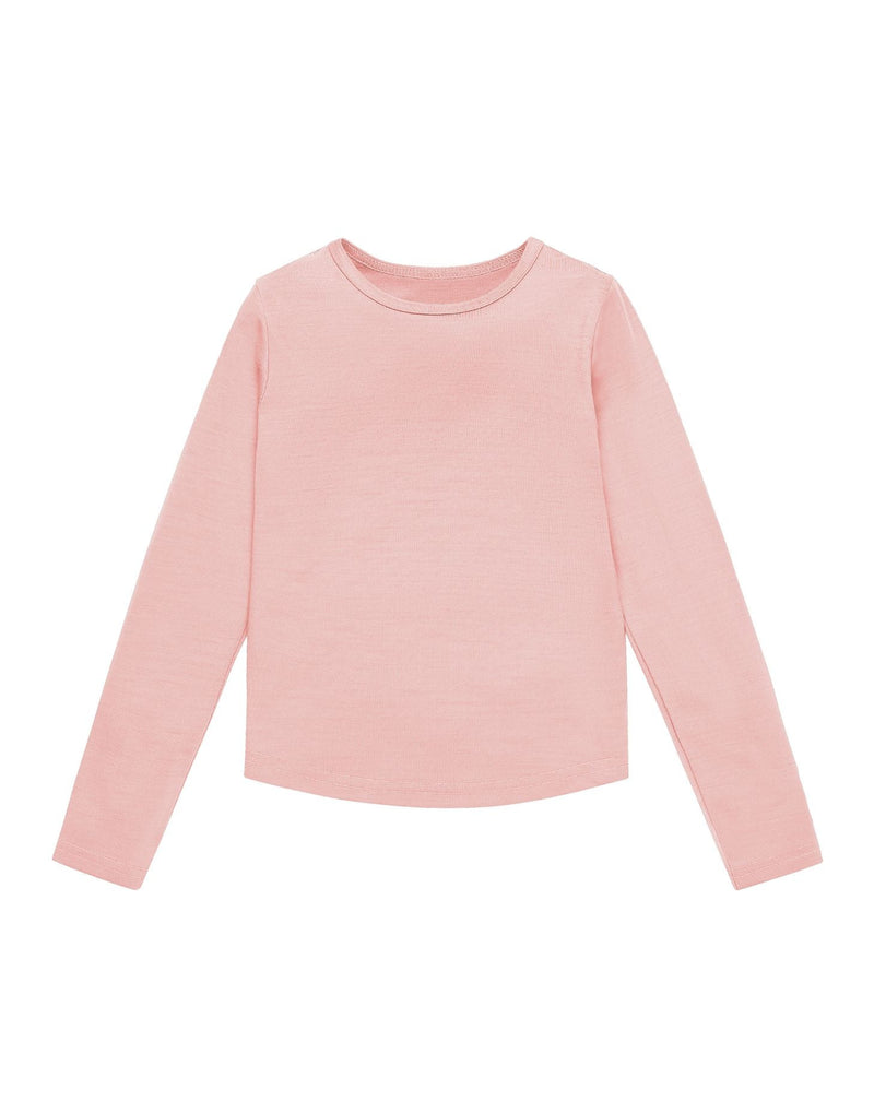 Merino Long Sleeve, Pink Peach Blossom