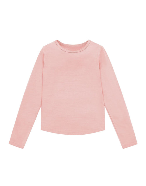 Merino Long Sleeve, Pink Peach Blossom