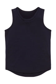 Merino Tank, Midnight Blue
