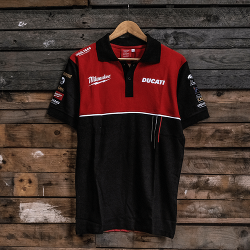 Milwaukee Tools x Ducati Polo Shirt [Team Wear]
