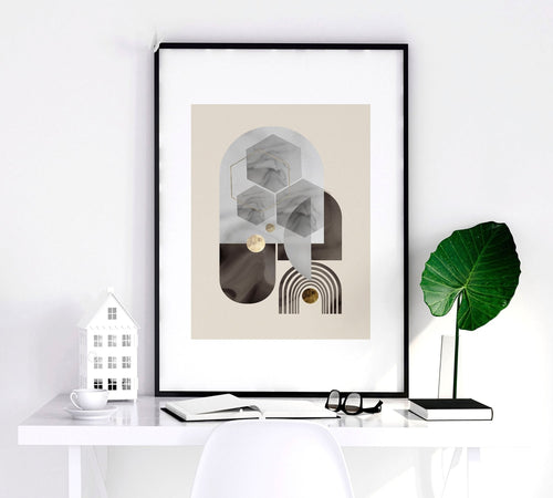 Pictures for Living Room – Neutral Set of 3 Wall Art