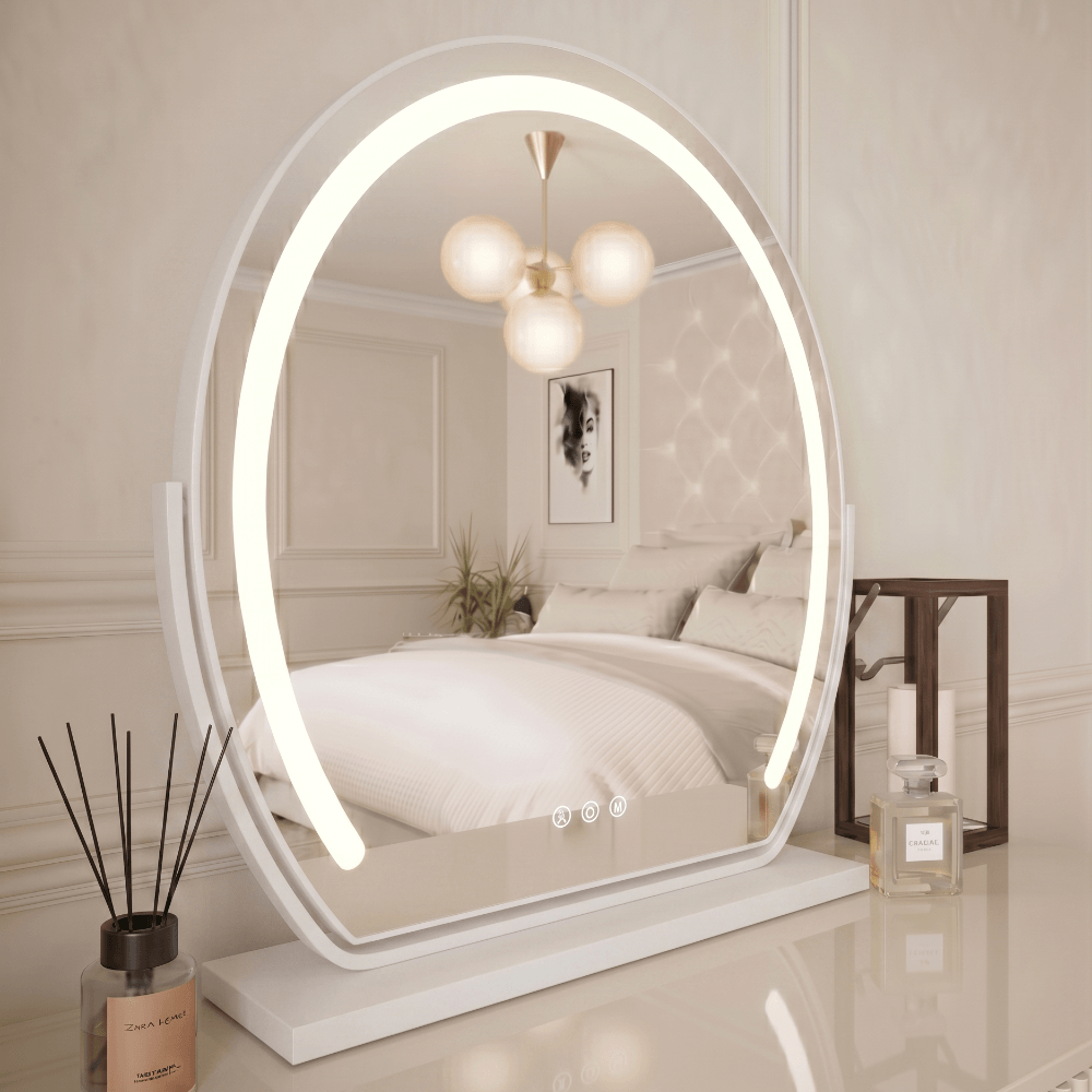 Mila LED Vanity Mirror White