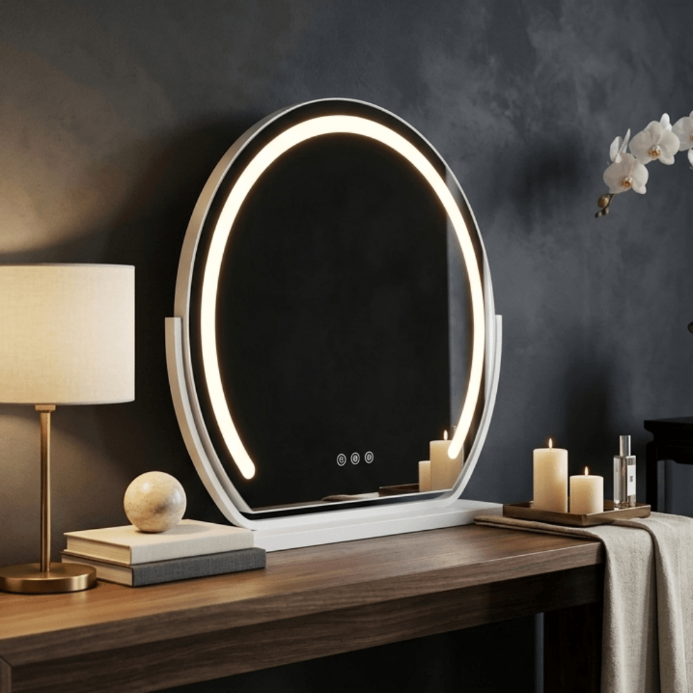 Mila LED Vanity Mirror White