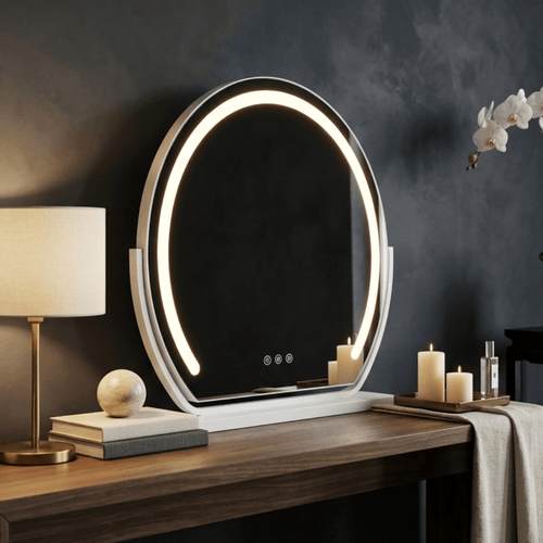 Mila LED Vanity Mirror White