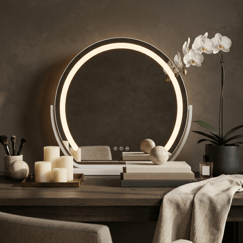 Mila LED Vanity Mirror White