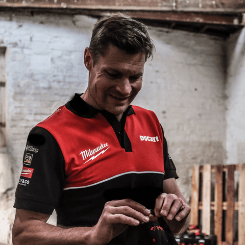 Milwaukee Tools x Ducati Polo Shirt [Team Wear]