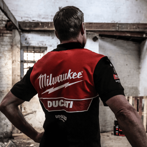 Milwaukee Tools x Ducati Polo Shirt [Team Wear]
