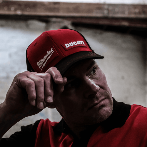 Milwaukee Tools ® x DUCATI ® Team-Wear Trucker Hat