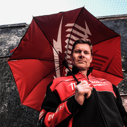 Milwaukee Tools x Ducati Umbrella
