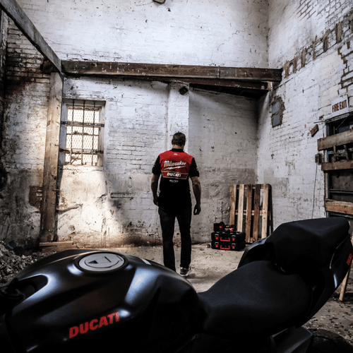 Milwaukee Tools x Ducati Polo Shirt [Team Wear]