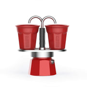 Bialetti Mini Express 'R' Double Serve (2 Cups & 2 Cup Coffee Maker)