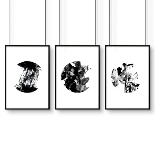Minimalistic wall art | set of 3 wall art prints
