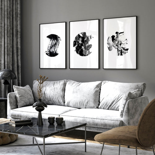 Minimalistic wall art | set of 3 wall art prints