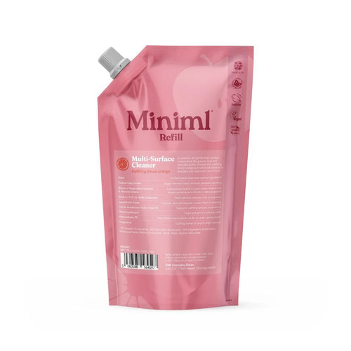 Miniml Blood Orange Multi-Surface Cleaner 1L Refill | Fast and Effective Cleaning