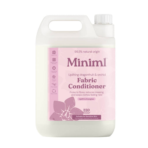 Miniml Fabric Conditioner Pink Dragonfruit + Orchid 5L Softening & Freshness