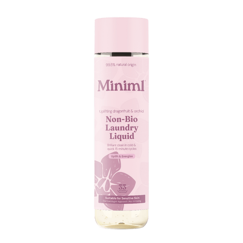 Miniml Non-Bio Laundry Liquid Pink Dragonfruit + Orchid 1L for Sensitive Skin