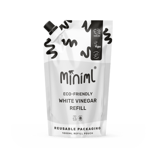 Miniml White Vinegar Unscented 1L Refill | Multi-Purpose Natural Cleaner