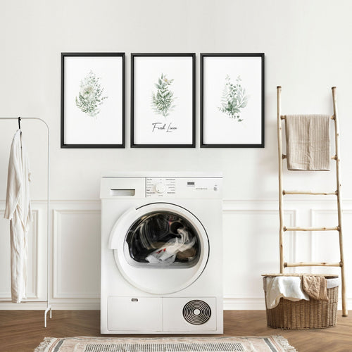 Laundry Room Artwork | Set of 3 French Country Prints