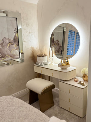 Ava Round Wall Mounted Mirror 80cm