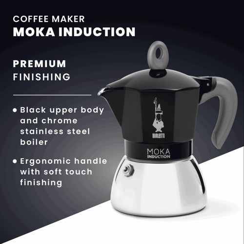 Bialetti Moka Induction Stovetop Coffee Maker