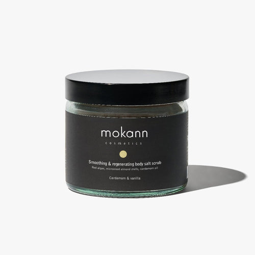 Smoothing & Regenerating Body Salt Scrub CARDAMOM & VANILLA 300g