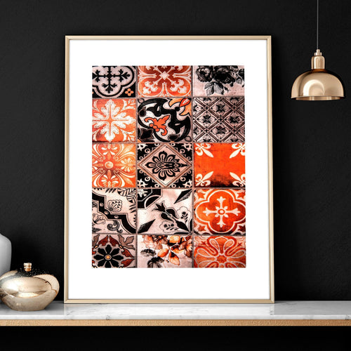 Morocco prints | Set of 3 living room wall art