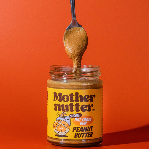 Mothernutter Smooth Hot Cross Bun Peanut Butter (280g)