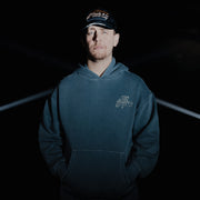 Blue Flattrack Hoodie