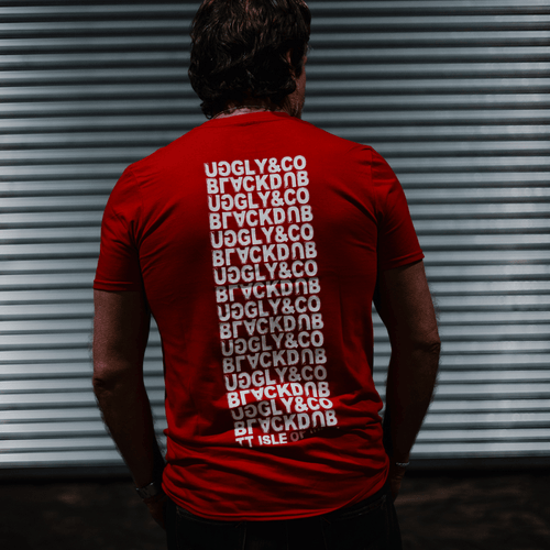 Red Repeat Tee
